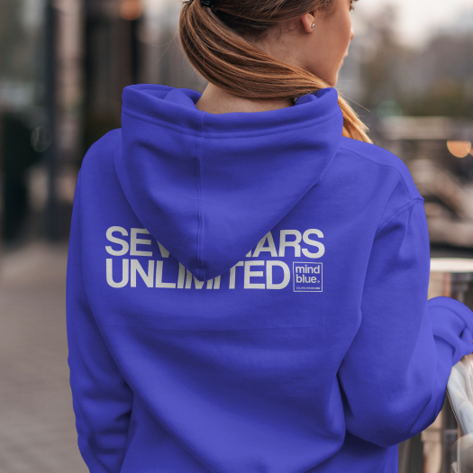 Sudadera BLUE con capucha - Unisex
